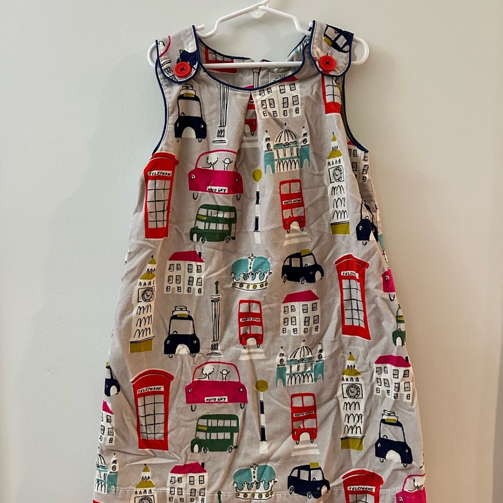 Mini Boden London Pinnie Dress